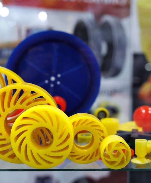 Plastic gears for torque transmission. Spare parts for repairing